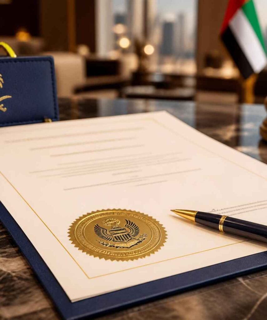 UAE company formation documents