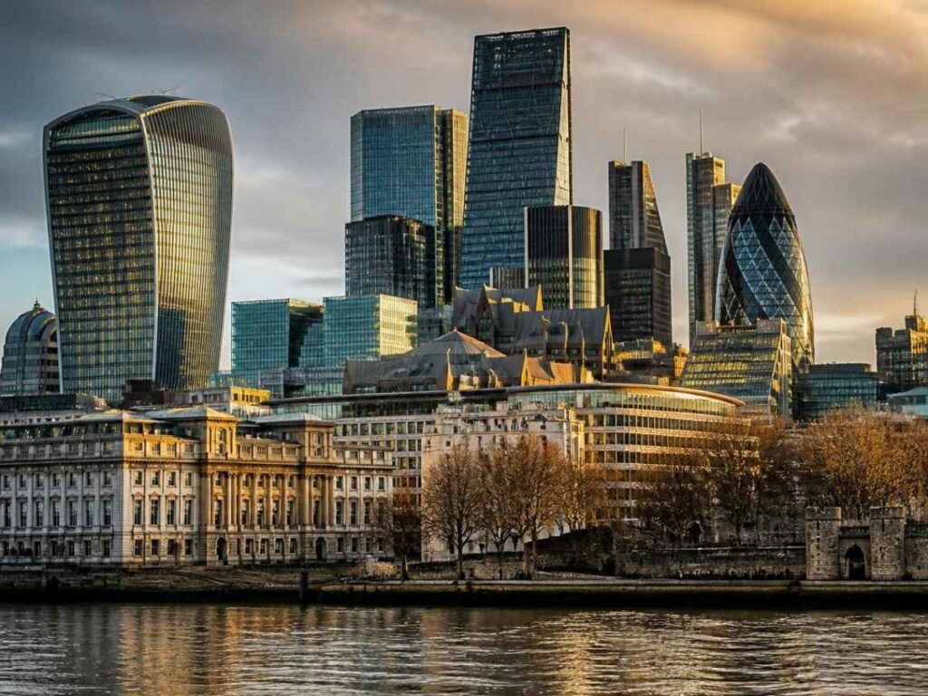 City of London financial district