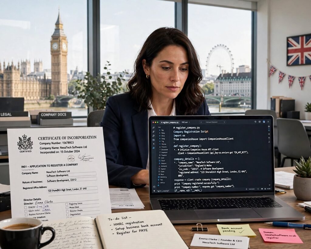How to Register a Software Company in the UK | Legal Guide