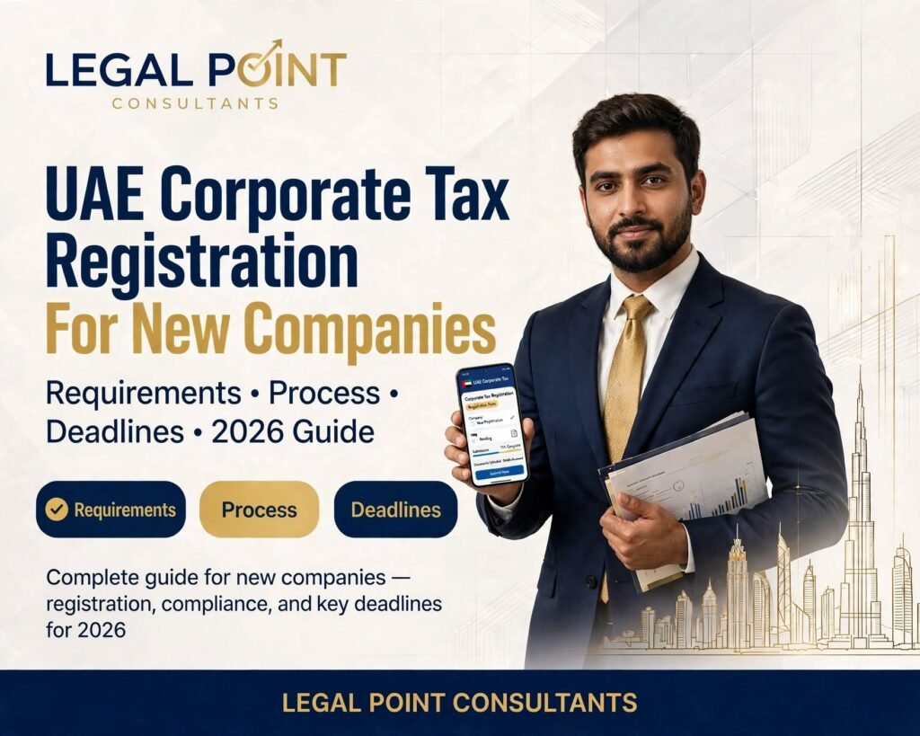 UAE Corporate Tax Registration for New Companies: Requirements, Process and Deadlines (2026 Guide)