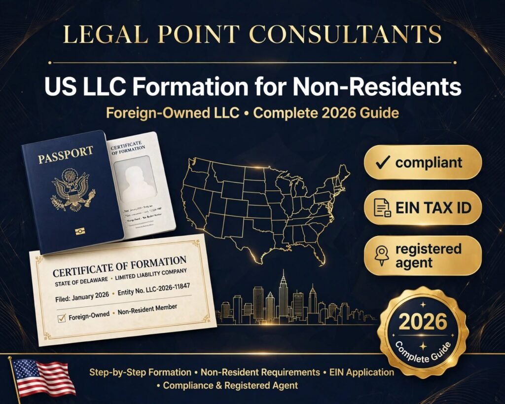 US LLC Formation for Non-Residents | Foreign-Owned LLC Complete 2026 Guide